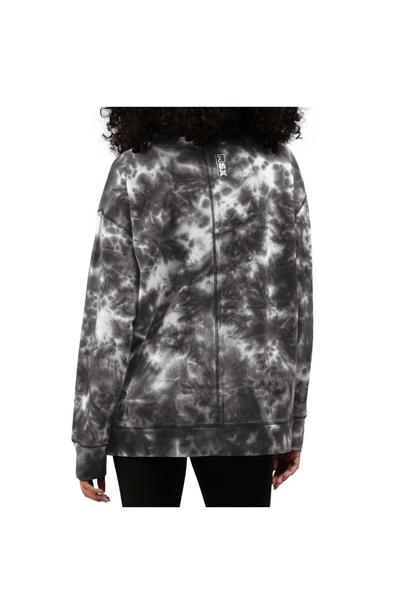 MSX BY MICHAEL STRAHAN Women's MSX by Michael Strahan Black Kansas City Chiefs Bailey Tie-Dye Pullover Sweatshirt, Alternate, color, Black