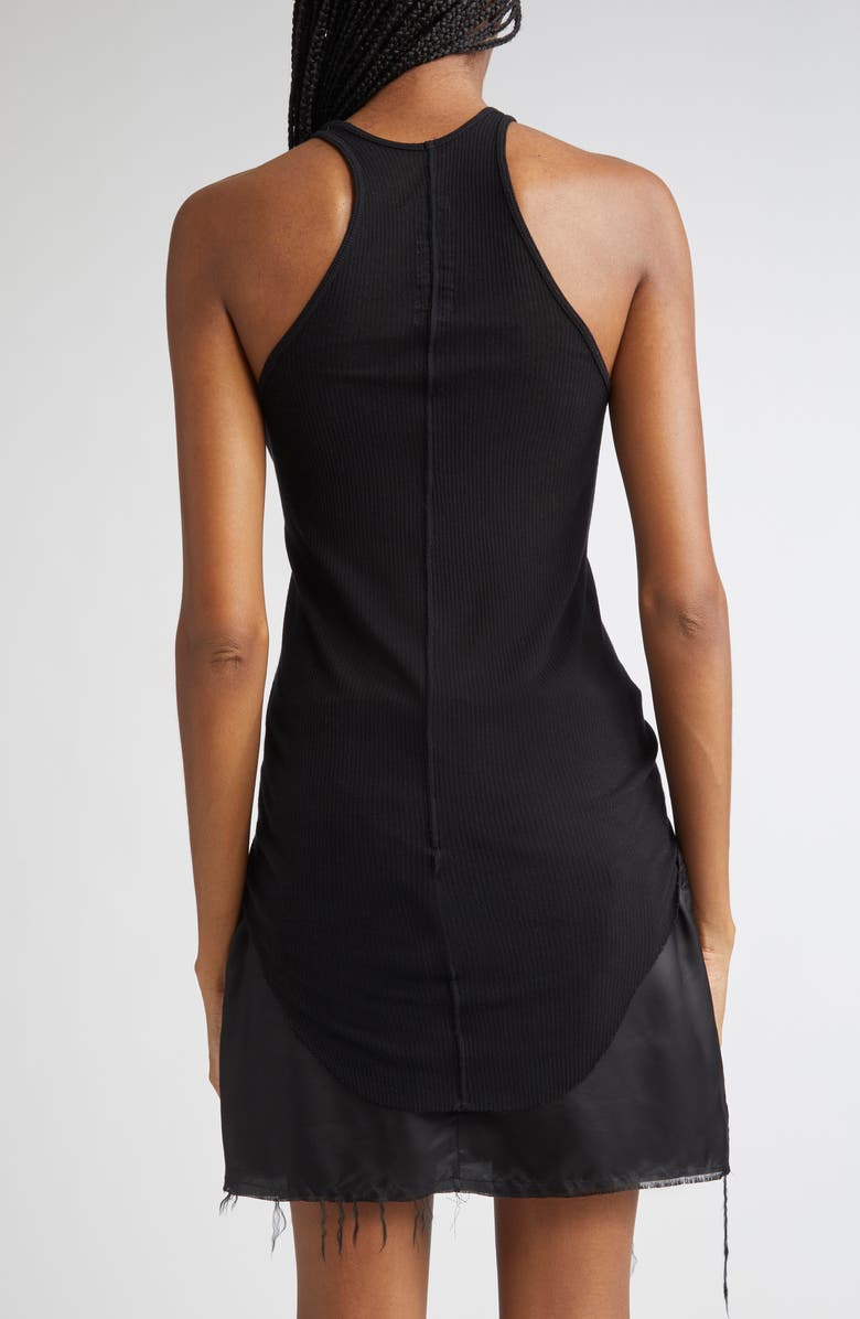 Rick Owens Basic Rib Tank, Alternate, color, Black