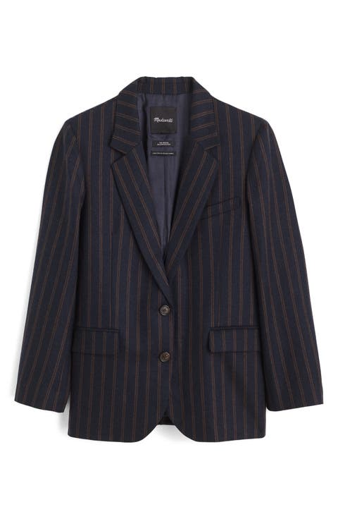 The Mercer Relaxed Wool Blend Blazer