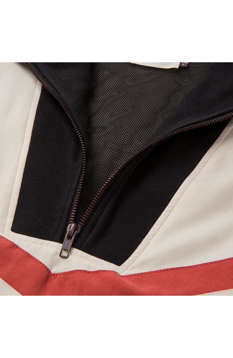 Chevron Half Zip Anorak
