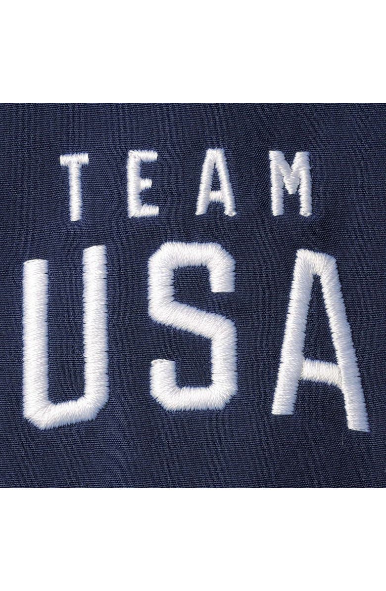 Nike Men's Nike Navy Team USA On-Field Quarter-Zip Jacket, Alternate, color, 