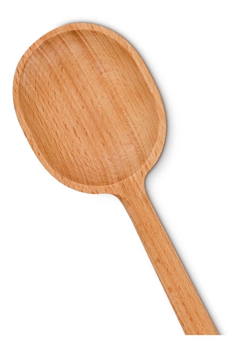 Signature Beech Wood Serving Spoon, Alternate, color, WOOD
