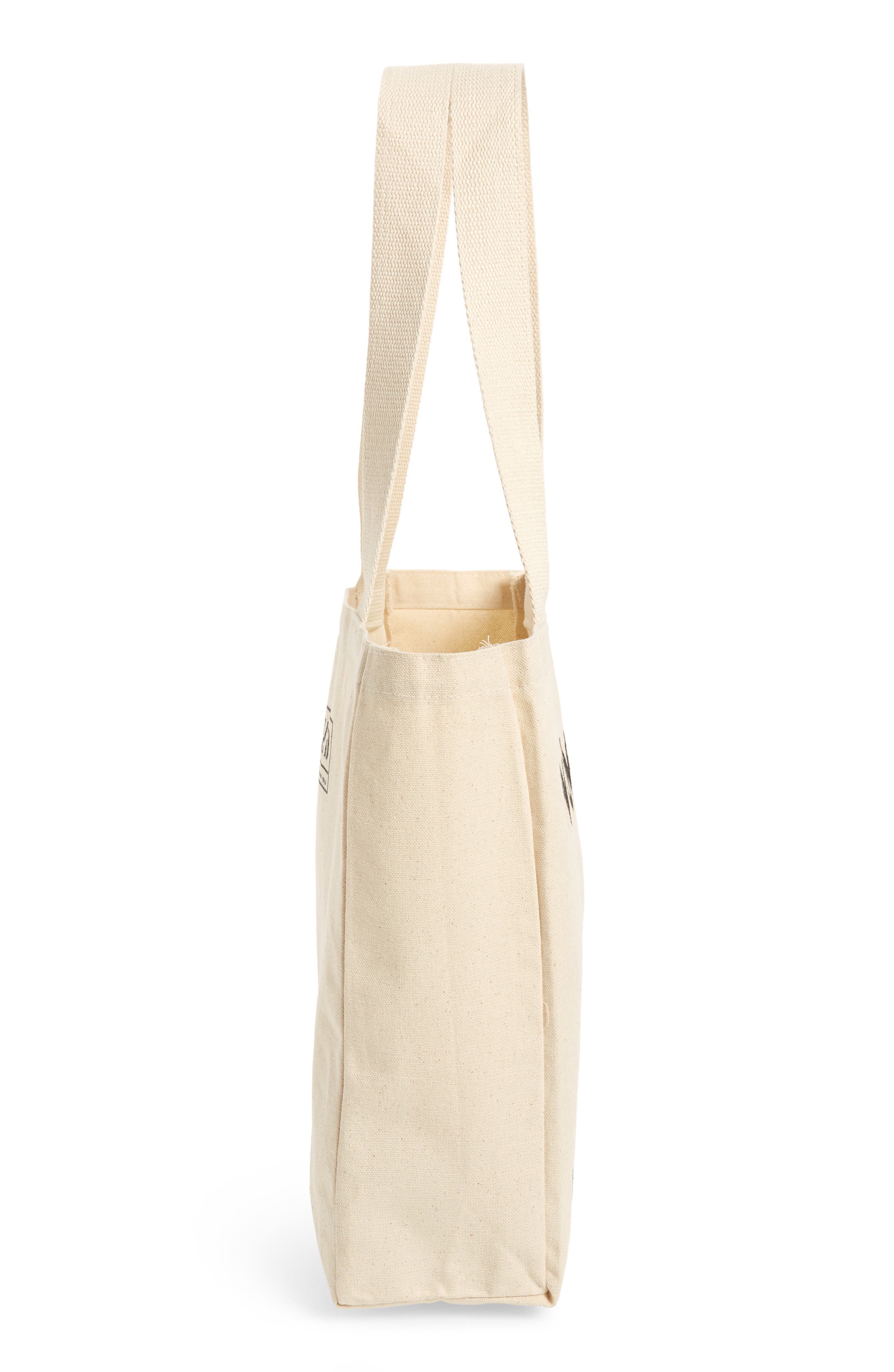 Woman on a Mission Canvas Tote, Alternate, color, NATURAL