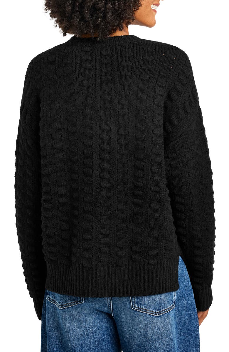 Splendid Candace Texture Crewneck Sweater, Alternate, color, 