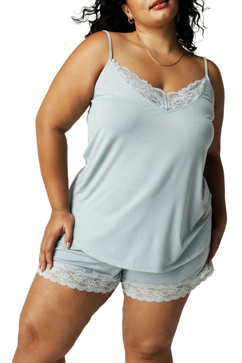Lace Camisole, Main, color, SHADOW GREEN