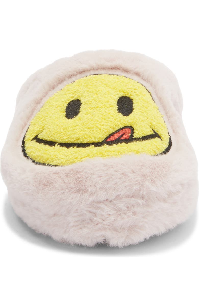 JOE BOXER Plush Mr Lucky Faux Fur Slipper, Alternate, color, Pink