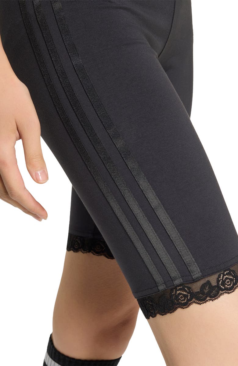 adidas Originals Lace Cycling Shorts, Alternate, color, Black