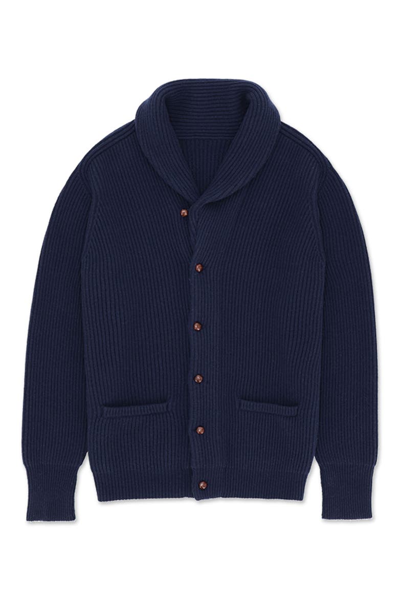 Stoke Cashmere Cardigan, Main, color, Dark Blue