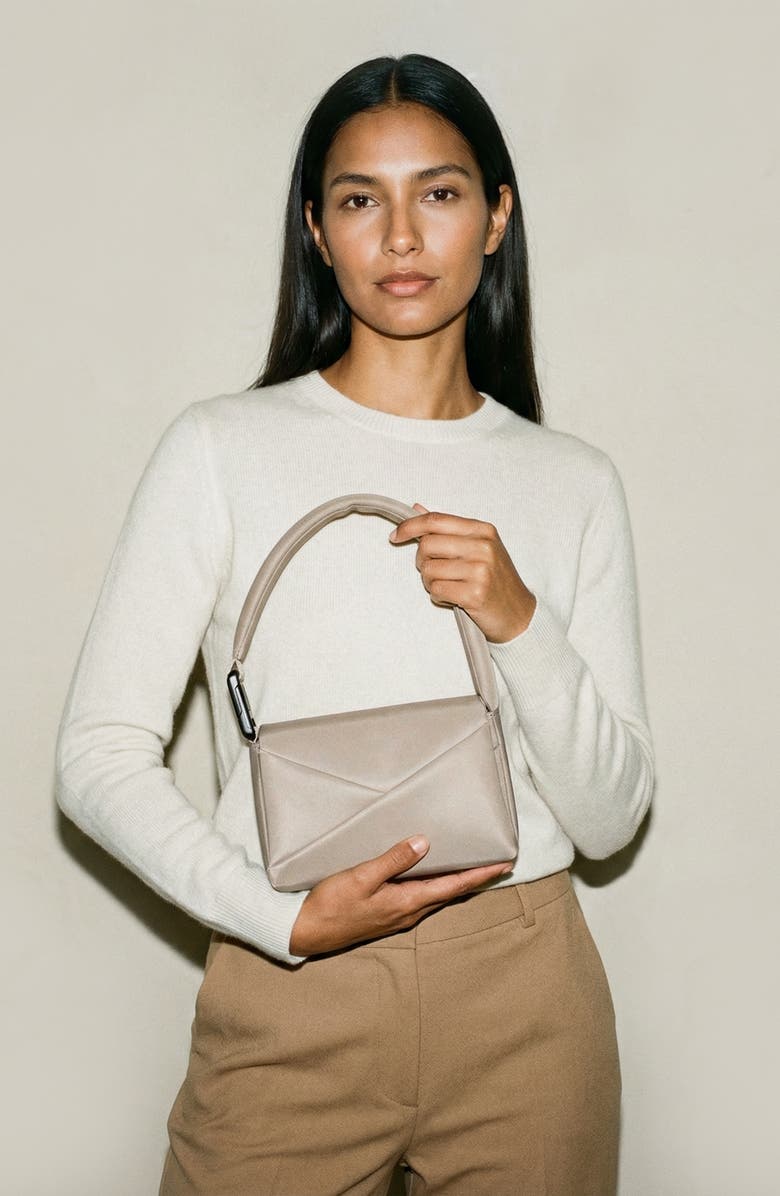 Lux and Nyx Mini Origami Flap Convertible Crossbody Bag and Handbag For Women, Alternate, color, Black