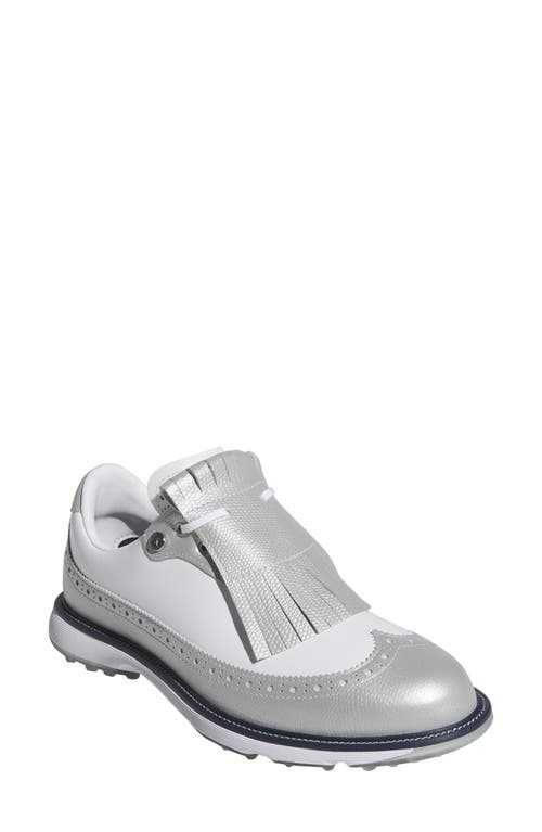 Adidas Originals Adidas S2g Boa® Waterproof Spikeless Golf Shoe In White/wonder Blue/navy