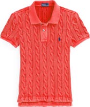 Polo Ralph Lauren Cable Knit Polo Shirt | Nordstrom Polo Ralph Lauren Cable Knit Polo Shirt | Nordstrom