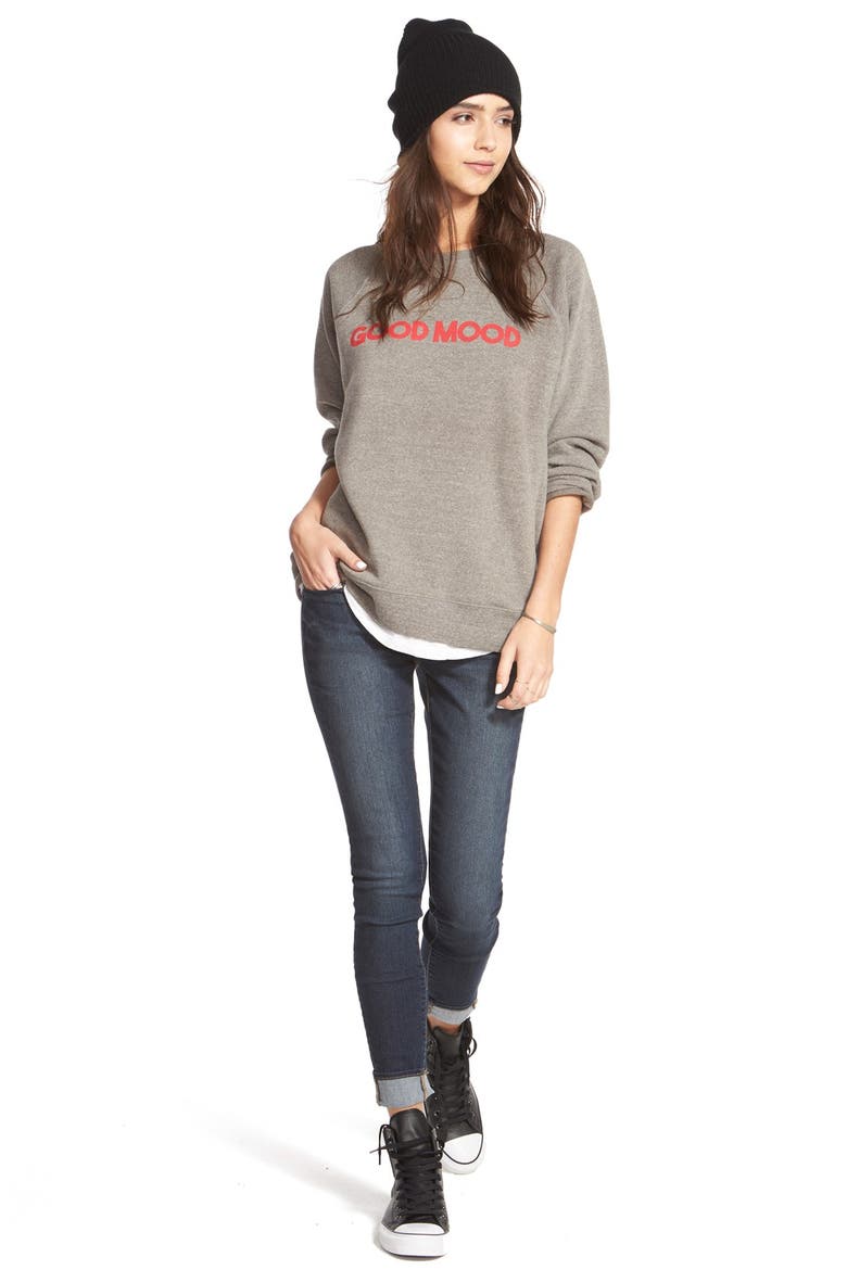 'Sarah' Skinny Jeans, Alternate, color, BLUE MOON