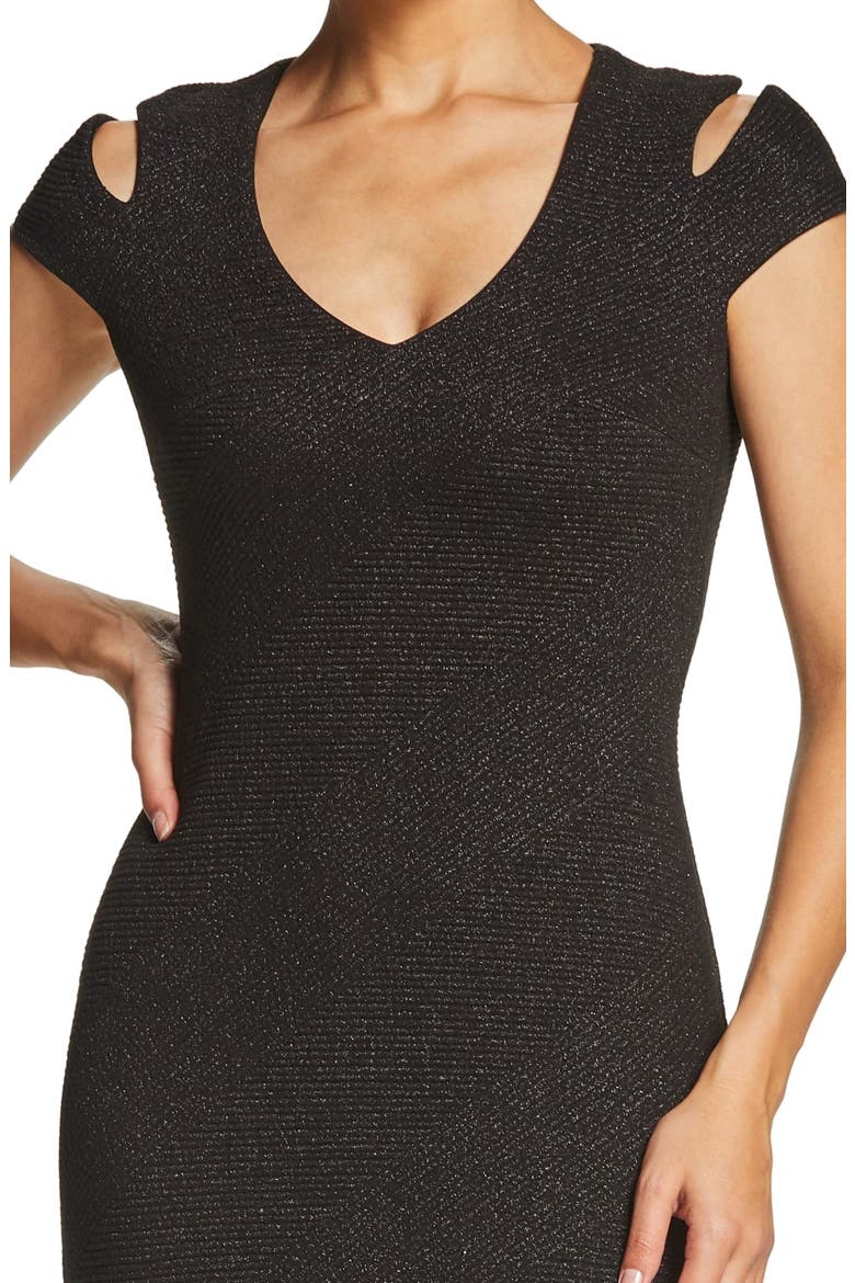 Bryce Body-Con Dress, Alternate, color, BLACK