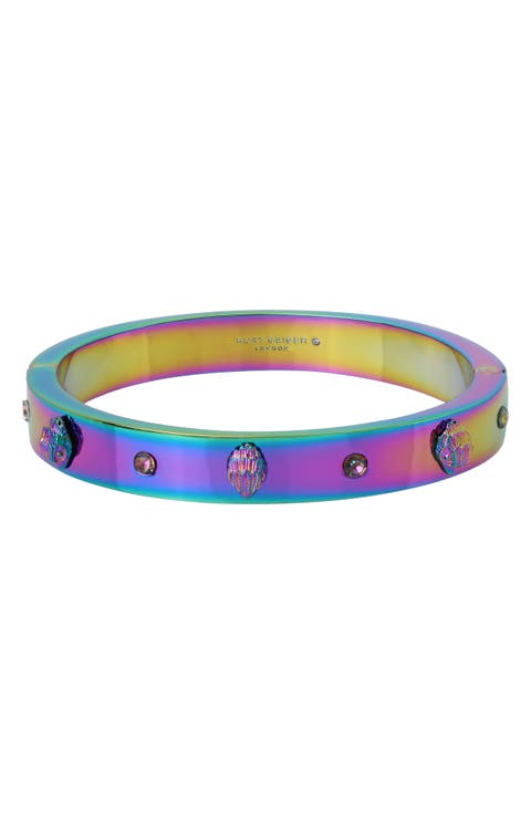Crystal Eagle Hinge Bracelet