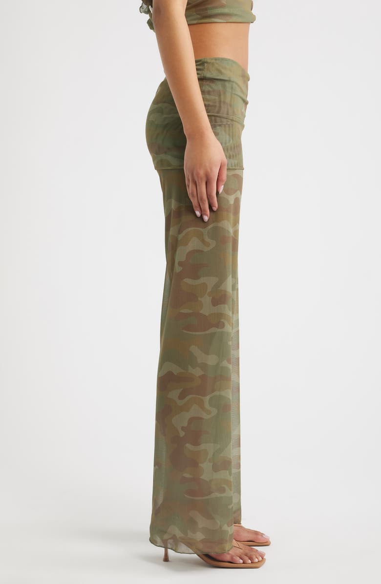 Bella Venice Addison Mesh Pants, Alternate, color, Camo