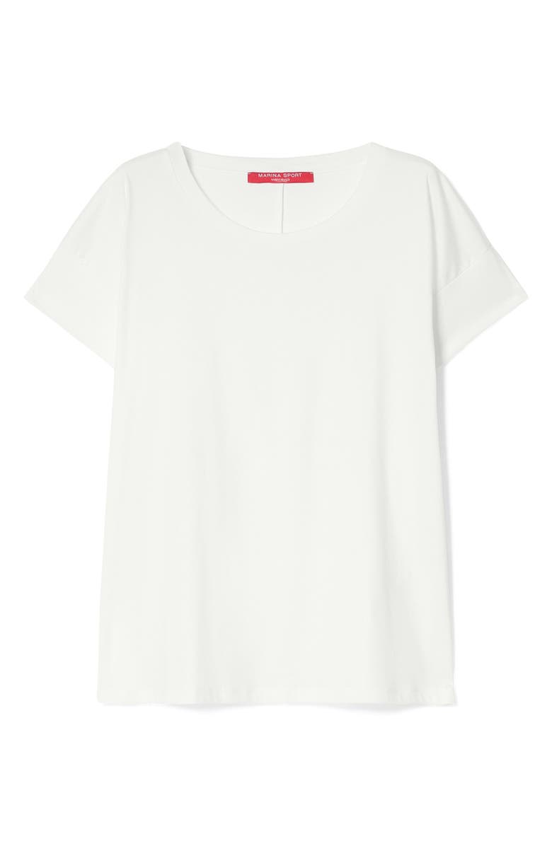 Marina Rinaldi Mrs Giusto T-Shirt, Alternate, color, Ivory