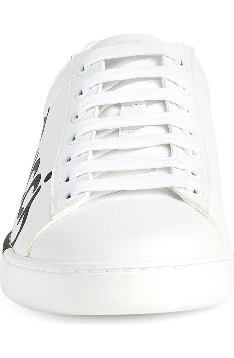 Gucci Ace Cat Logo Low Top Sneaker, Alternate, color,