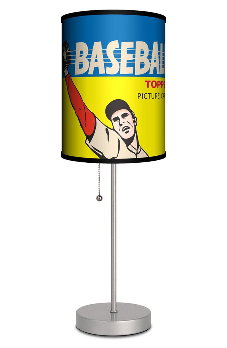 LAMP-IN-A-BOX 'Topps Baseball 1955 Bubblegum Box' Table Lamp, Main, color, 