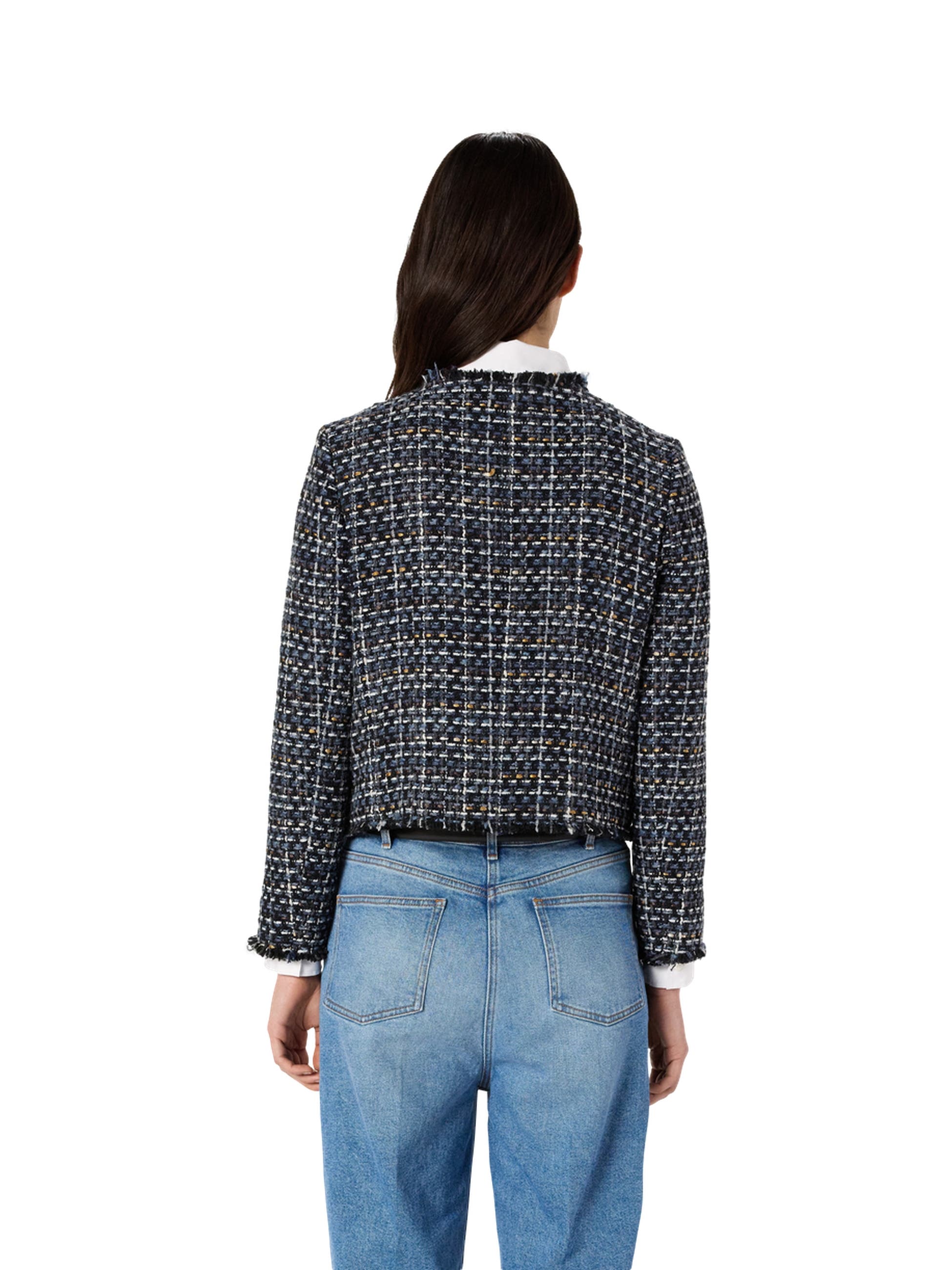 GERARD DAREL Naya Cropped Tweed Bouclé Jacket (Women) | Nordstrom