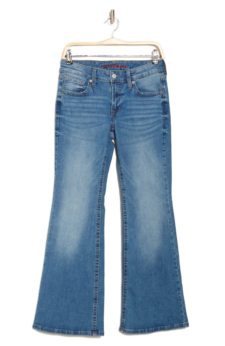 Lucky Brand Low Rise Flare Leg Jeans, Alternate, color, 