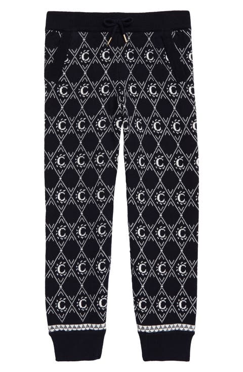 Kids' C Motif Knit Joggers (Toddler, Little Girl & Big Girl)