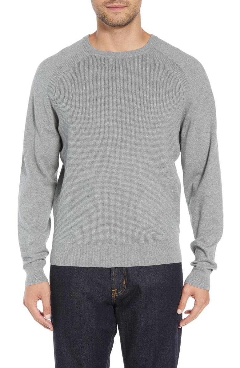 Cutter & Buck Lakemon Mix Crewneck Sweater, Main, color,
