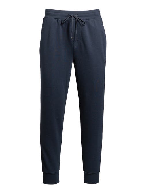 Single Stitch Classic Drawstring Jogger In Blue