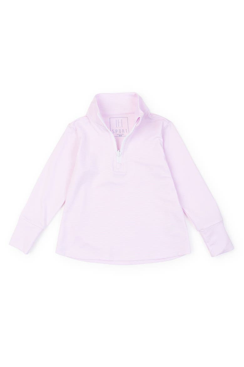 Blair Girls' Performance Pullover, Main, color, Pink Stripes