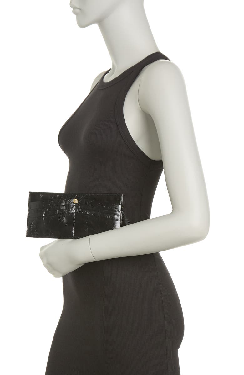 HOBO Peak Continental Leather Wallet, Alternate, color, 