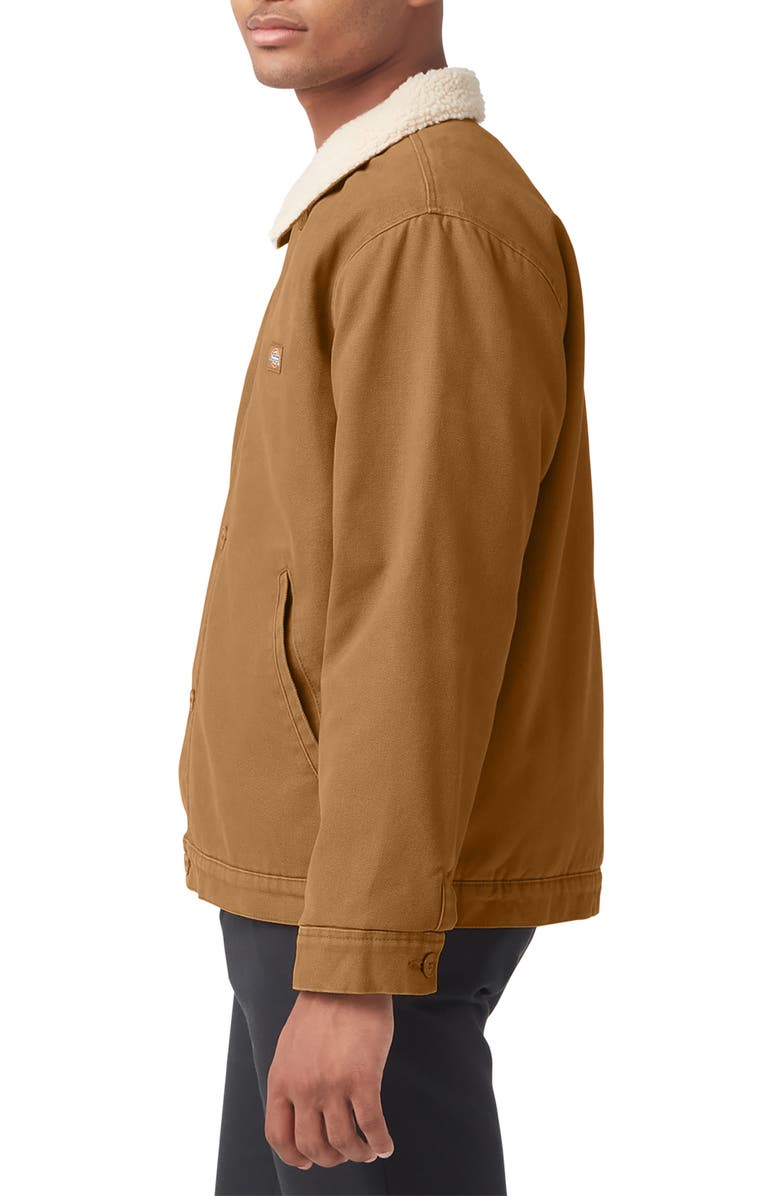 Dickies Duck Canvas Fleece Lined Work Jacket, Alternate, color, 