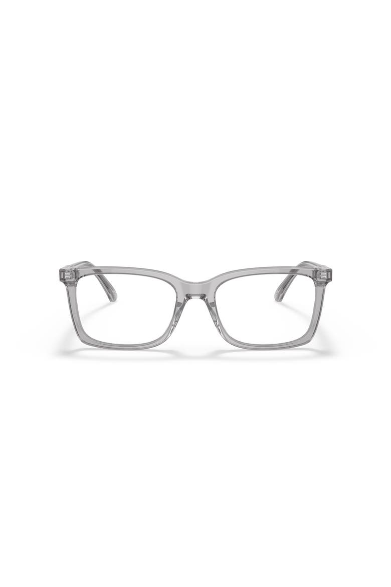 55mm Square optical glasses, Alternate, color, Grey