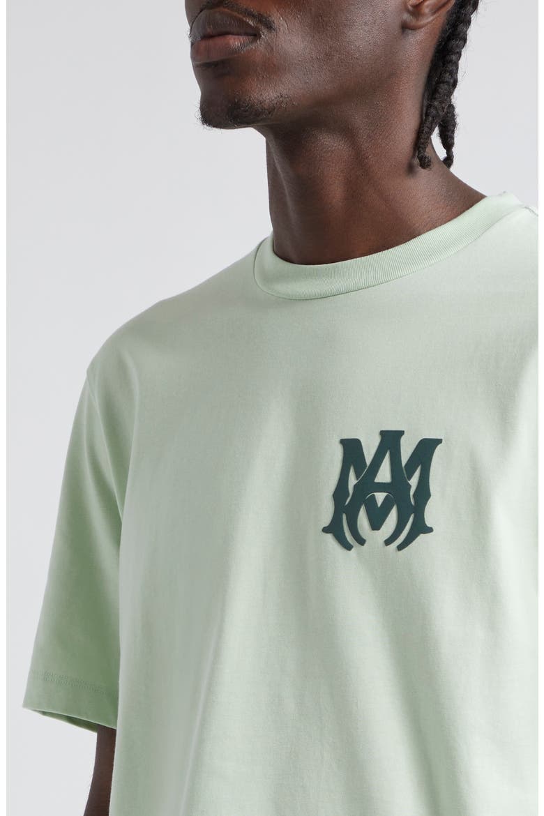 MA Logo Cotton Graphic T-Shirt, Alternate, color, SEACREST