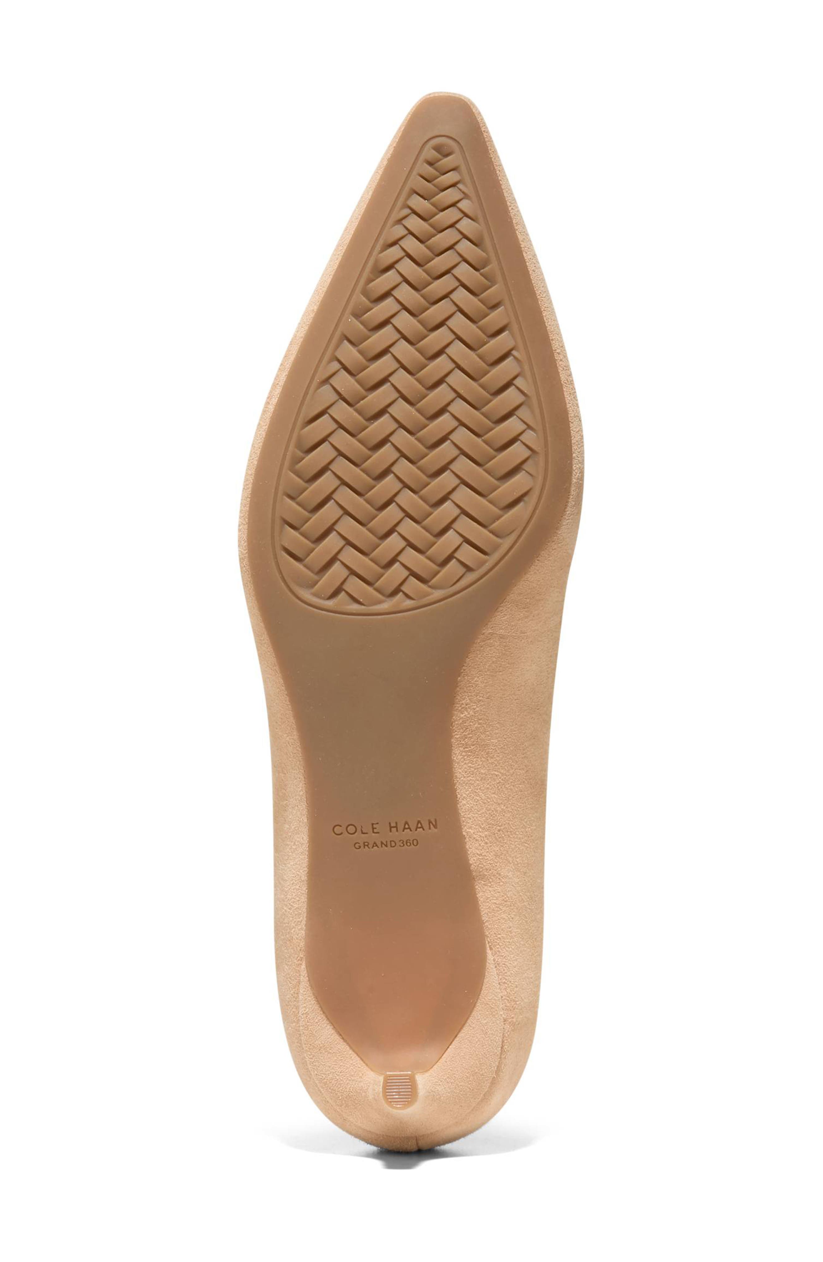 Cole Haan The Go-To Jocelyn Pointed Toe Pump, Alternate, color, Ch Tuscan Sand Suede