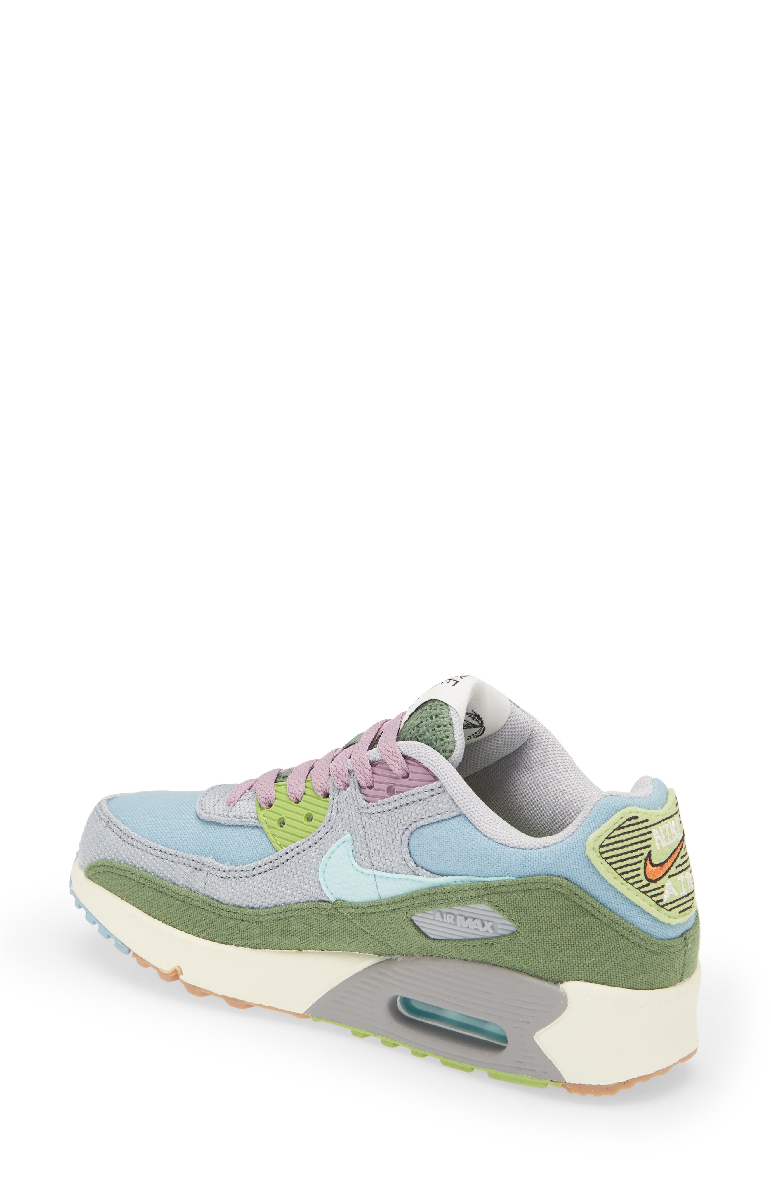 Nike Kids' Air Max 90 SE Sun Club Sneaker, Alternate, color, 