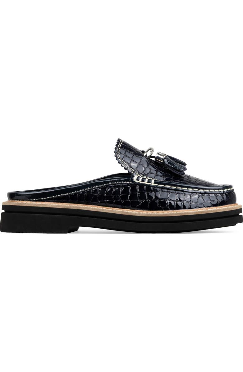 Donald Pliner Mule Tassel Loafer, Alternate, color, Navy