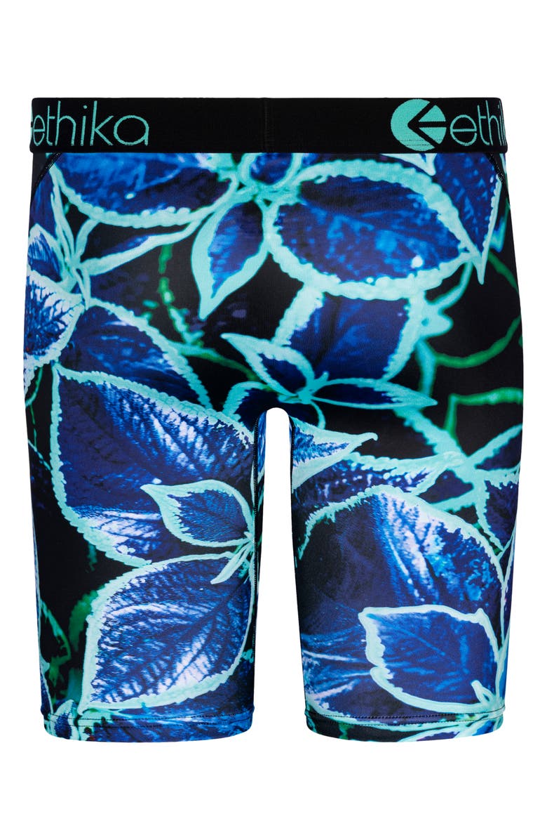 Ethika Kids' Bomber Glitz Boxer Briefs, Alternate, color, Black/ Purple