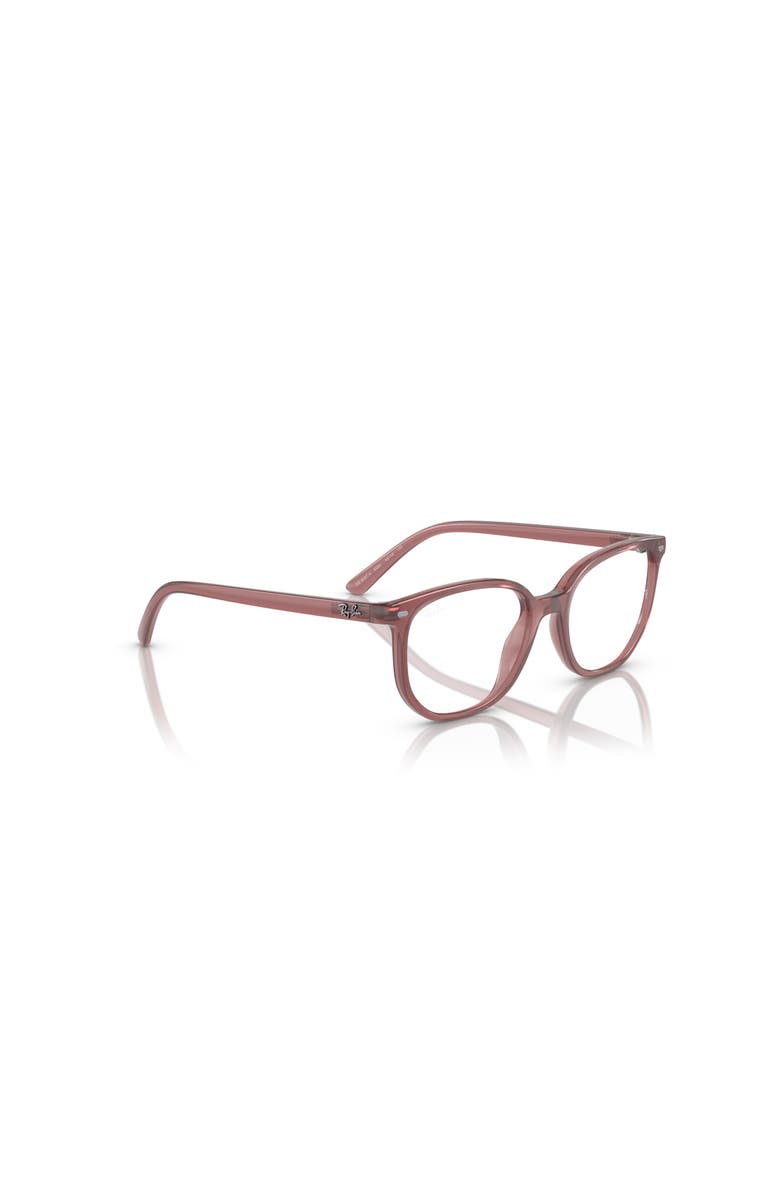 Ray-Ban 44mm Irregular optical glasses, Alternate, color, Pink