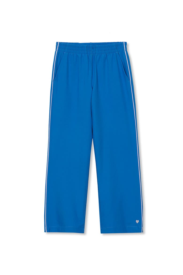 Girls Straight Leg Track Pants, Main, color, French Blue