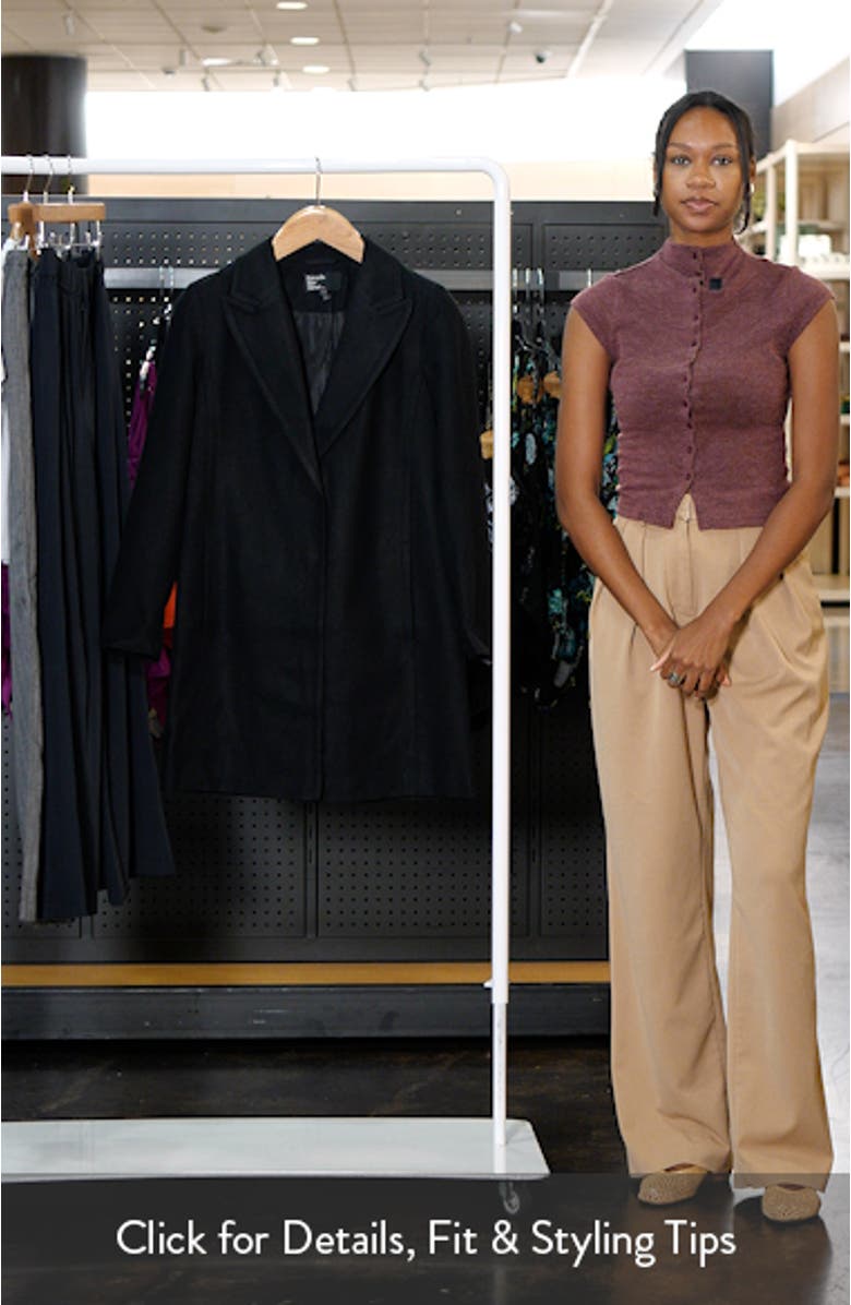 Front Snap Coat, sales video thumbnail