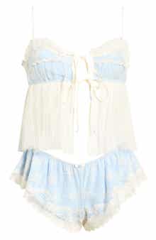 Free People Nightcall Boudoir Pajamas