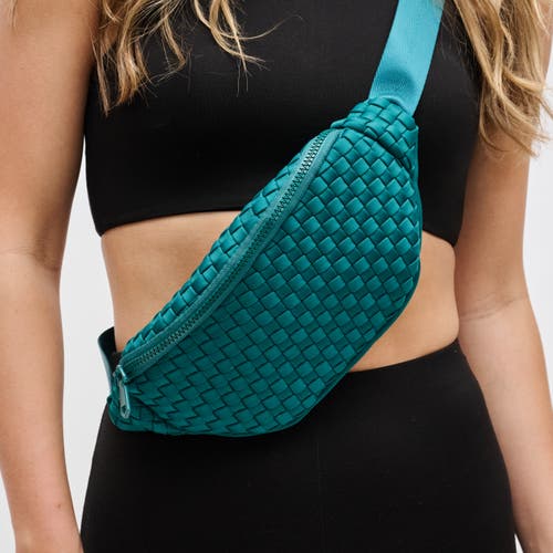Sol And Selene Aim High Belt Bag In Forest