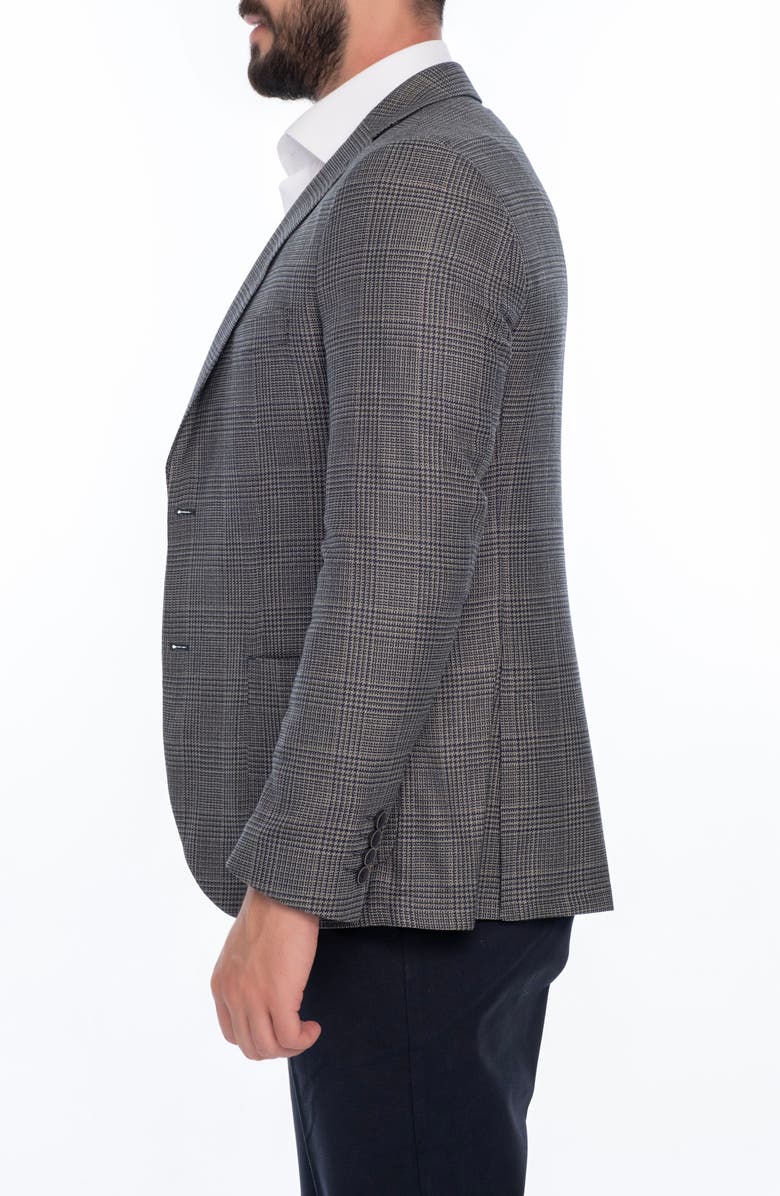 VELLAPAIS Plaid Sport Coat, Alternate, color, Green