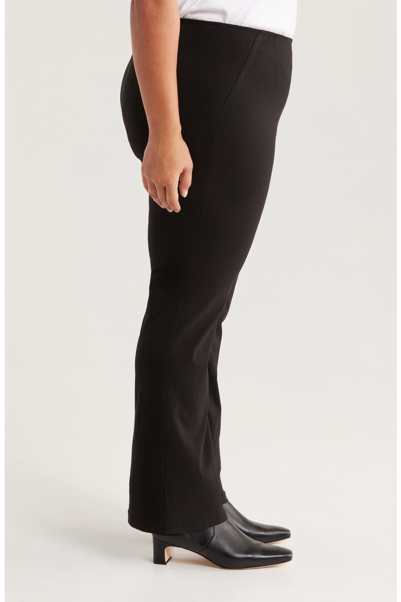 Wonderstretch Bootcut Pants, Alternate, color, BLACK ONYX