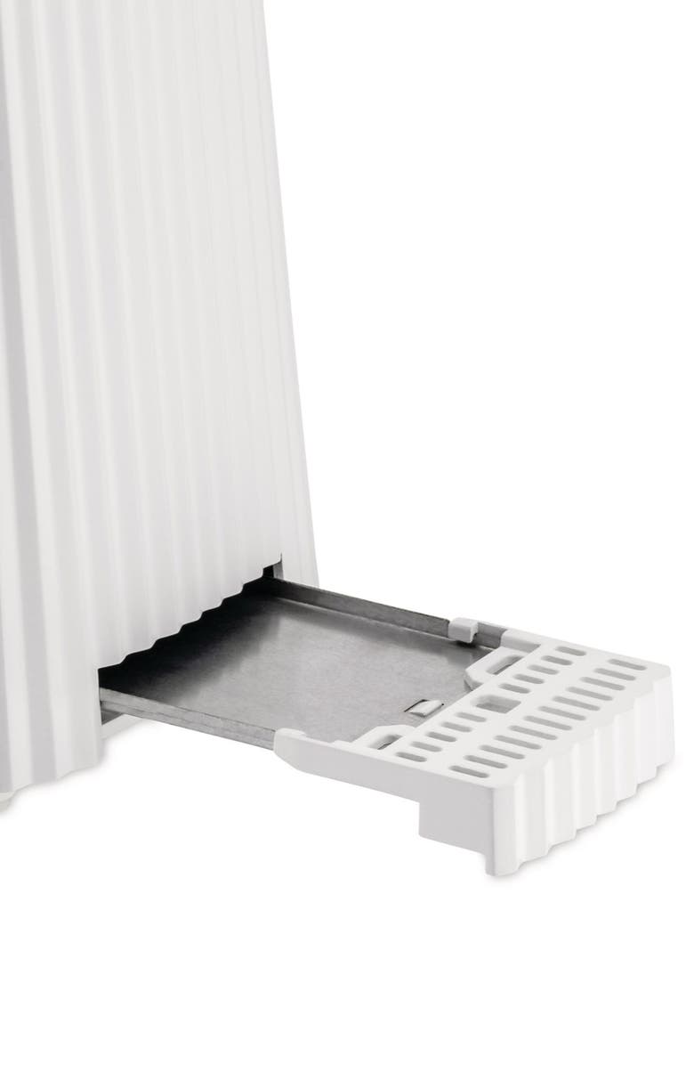 ALESSI Plissé Toaster, Alternate, color, White