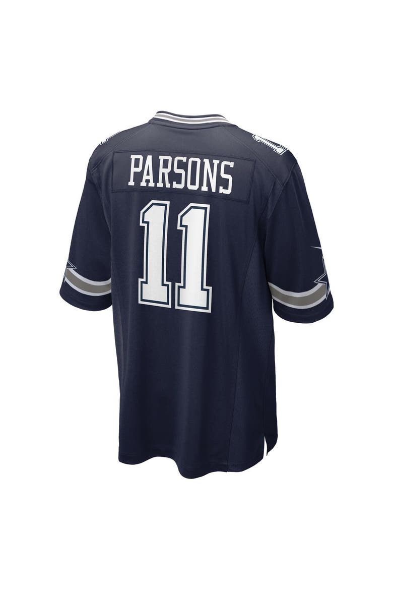 Men's Nike Micah Parsons Navy Dallas Cowboys 2021 NFL Draft First Round Pick Game Jersey, Alternate, color, NAVY