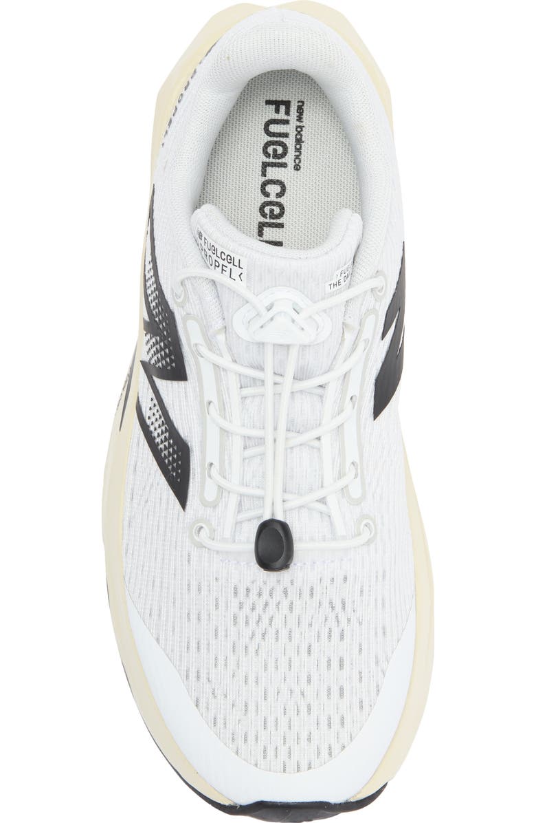 New Balance Kids' FuelCell Propel v5 Running Shoe, Alternate, color, White/ Black