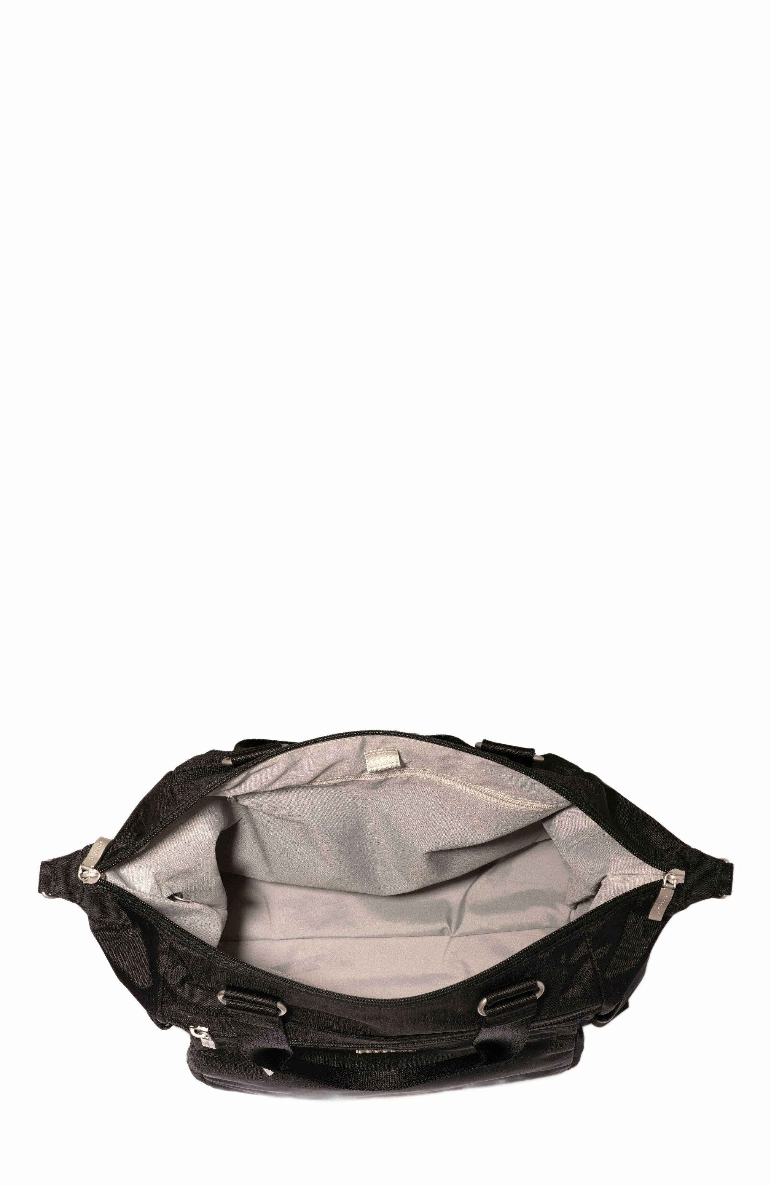 BAGGALLINI Trifecta Convertible Backpack with RFID Wristlet, Alternate, color, Black