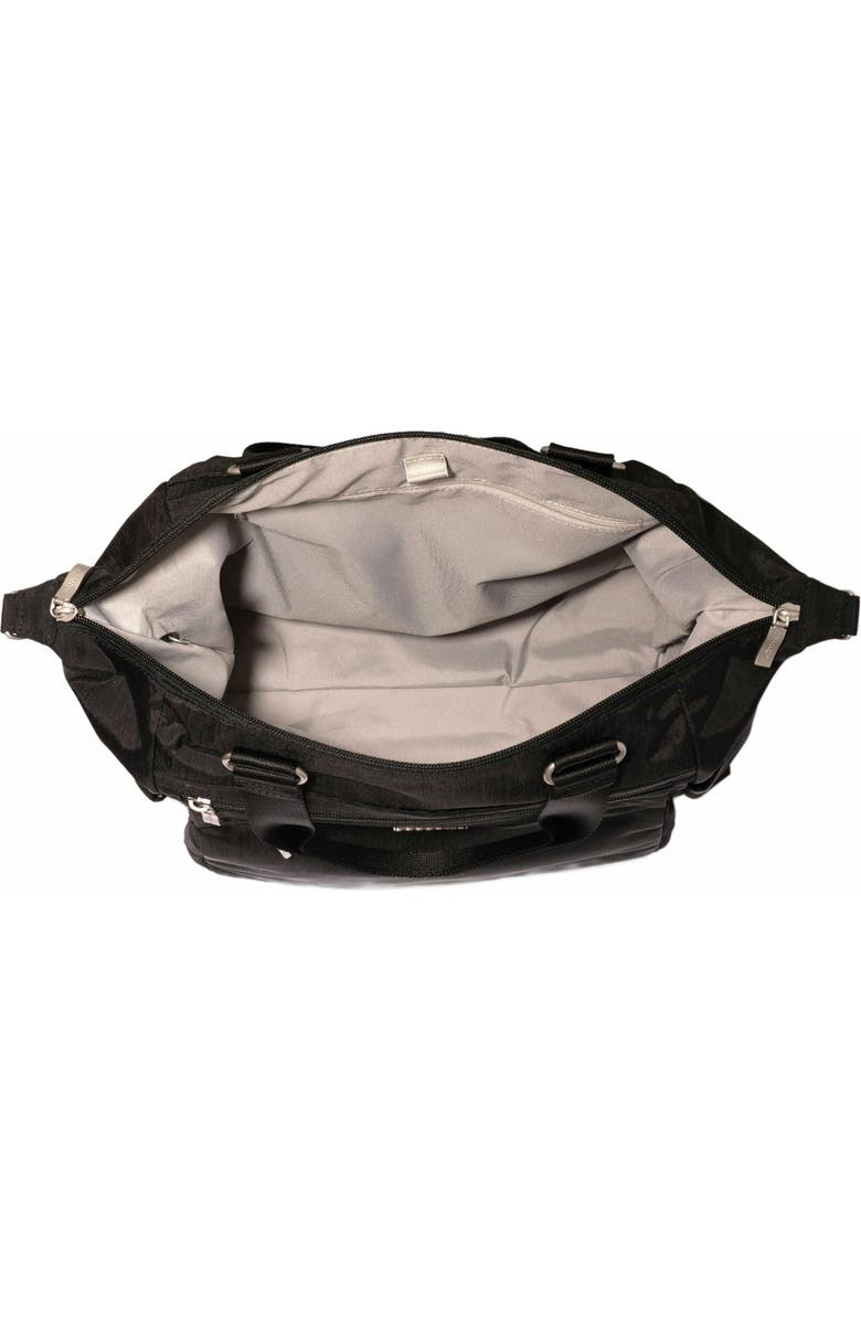 BAGGALLINI Trifecta Convertible Backpack with RFID Wristlet, Alternate, color, Black