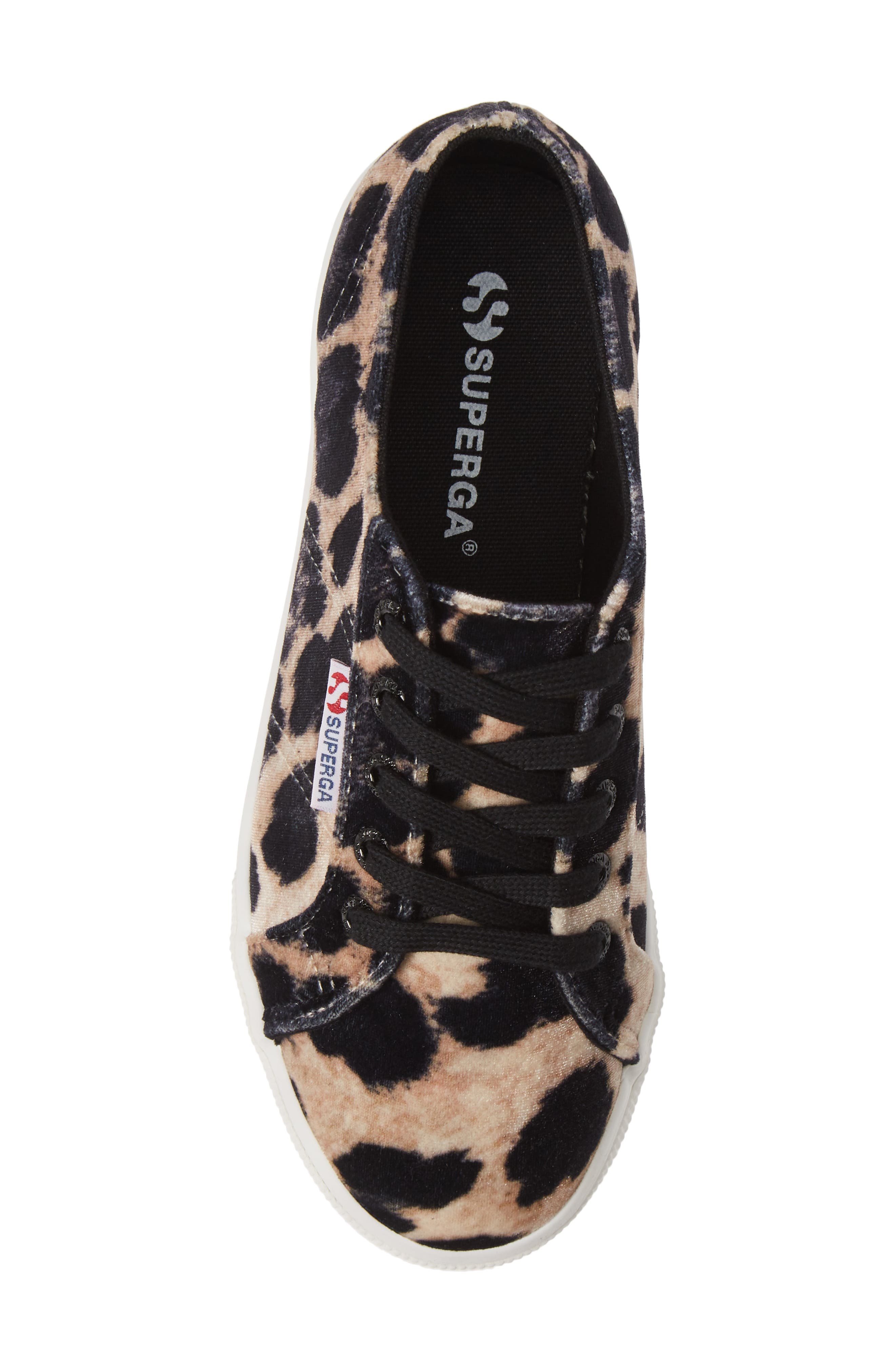2790 Fanvelvet Platform Sneaker, Alternate, color, LEOPARD
