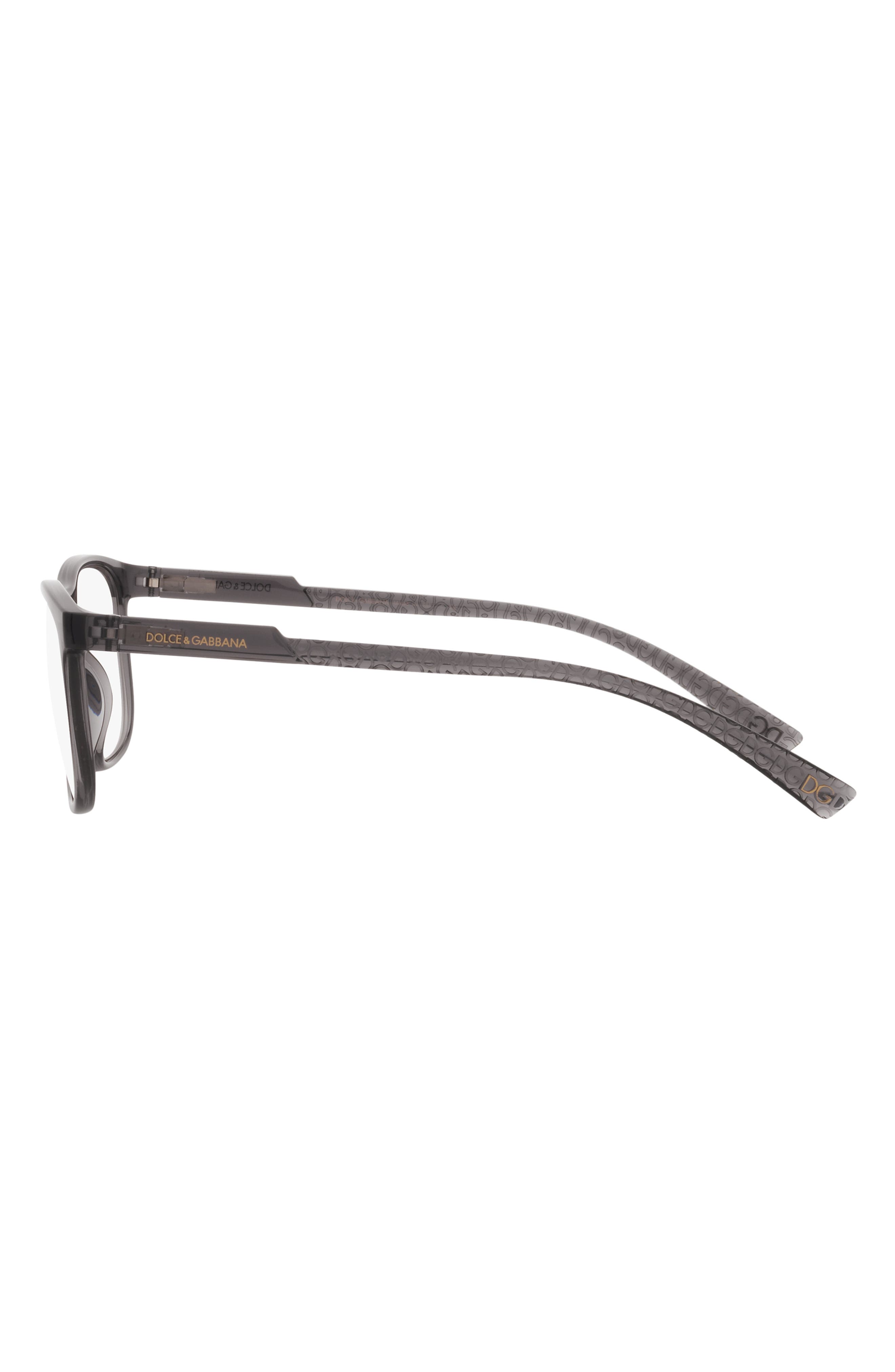 Dolce&Gabbana 55mm Rectangular Blue Light Filtering Glasses (Men ...